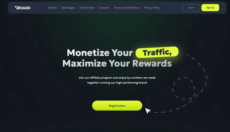 50Partners website screenshot