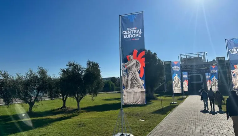 Lemur Partners team arriving at SiGMA Europe 2025 in Rome – the opening day of the leading iGaming summit.
